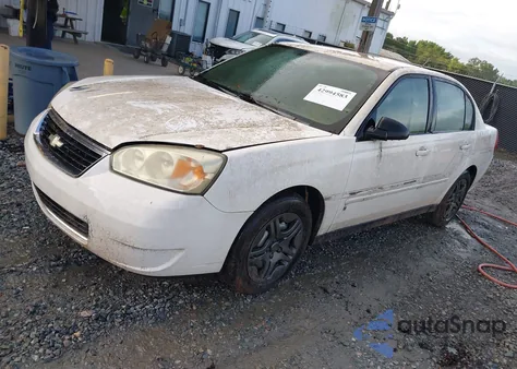 2007 Chevrolet Malibu Ls из США, поврежденный, VIN 1G1ZS58N77F216538